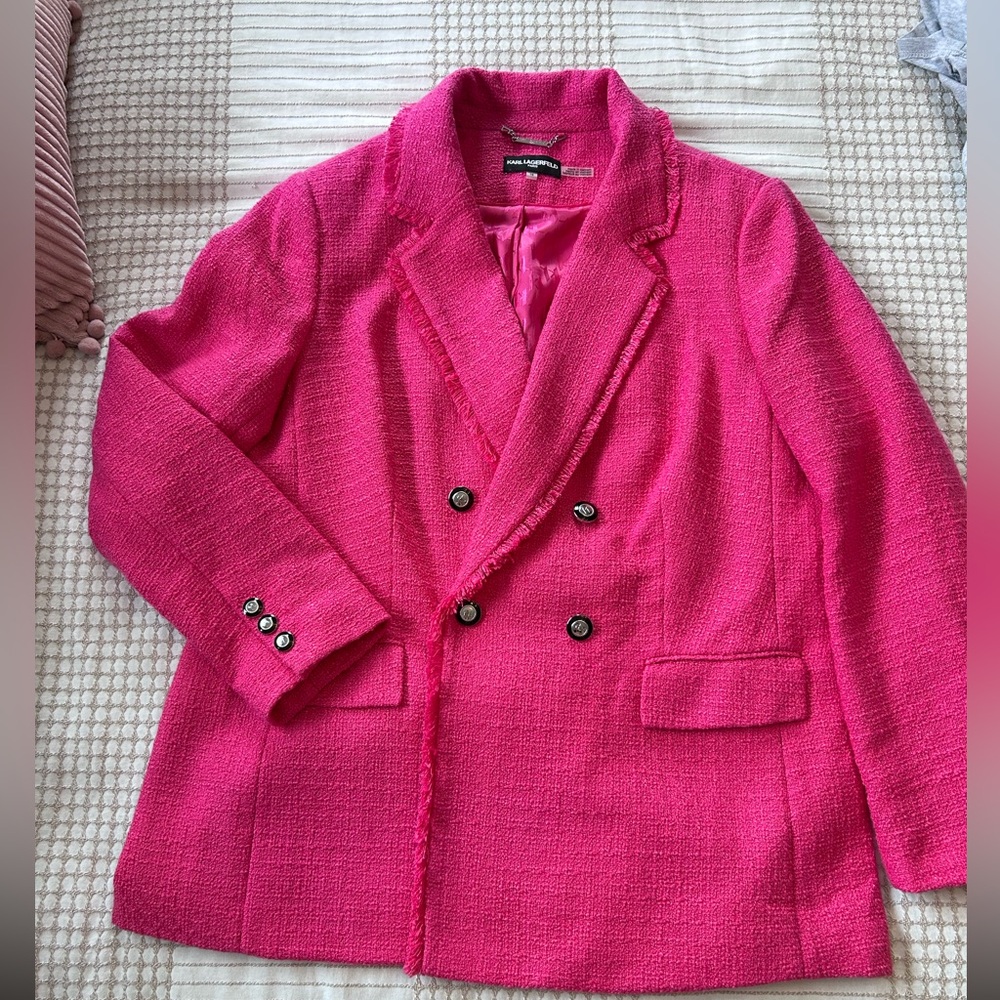 Karl Lagerfeld Pink Blazer